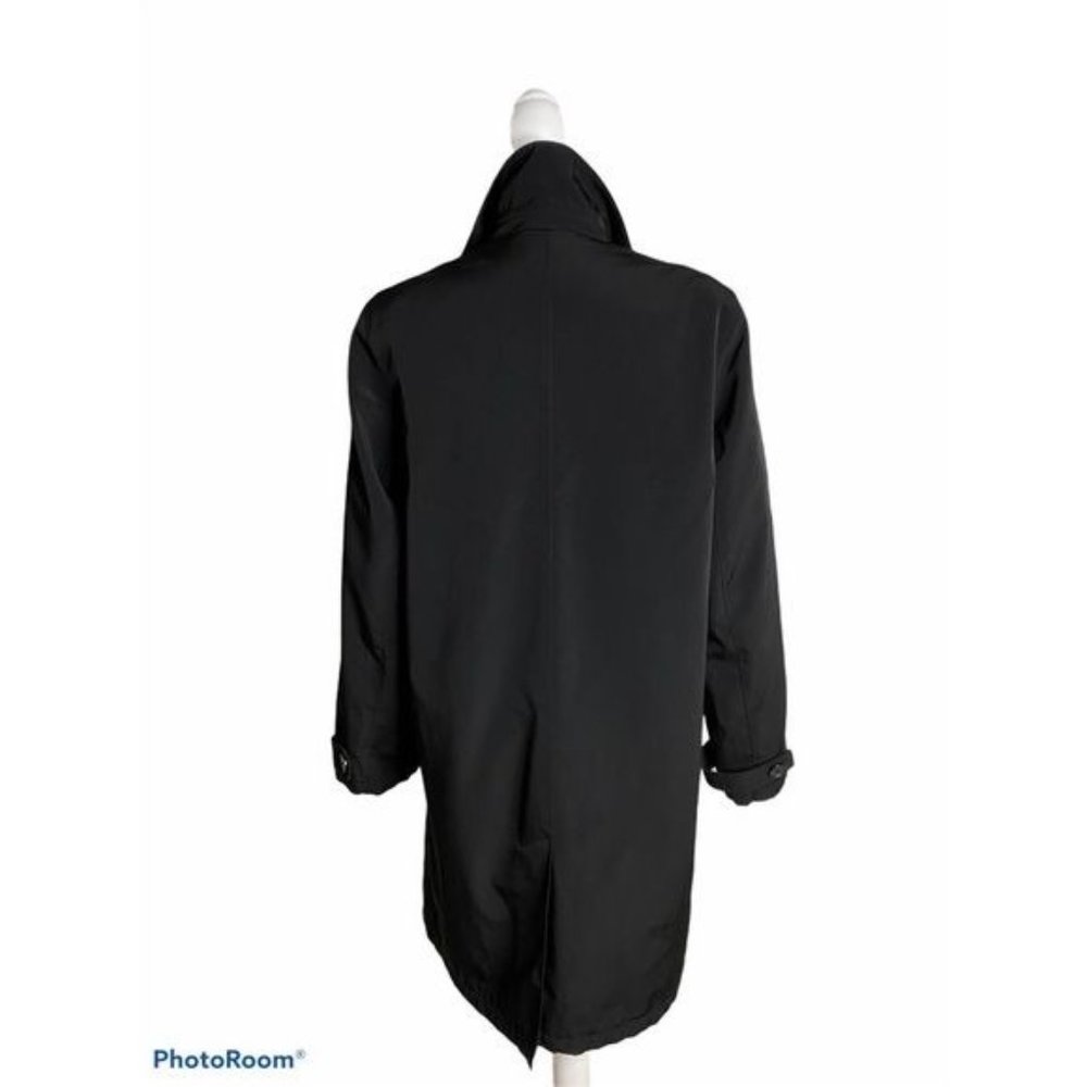 New York & Company Black Trench Coat - Picture 3 of 9